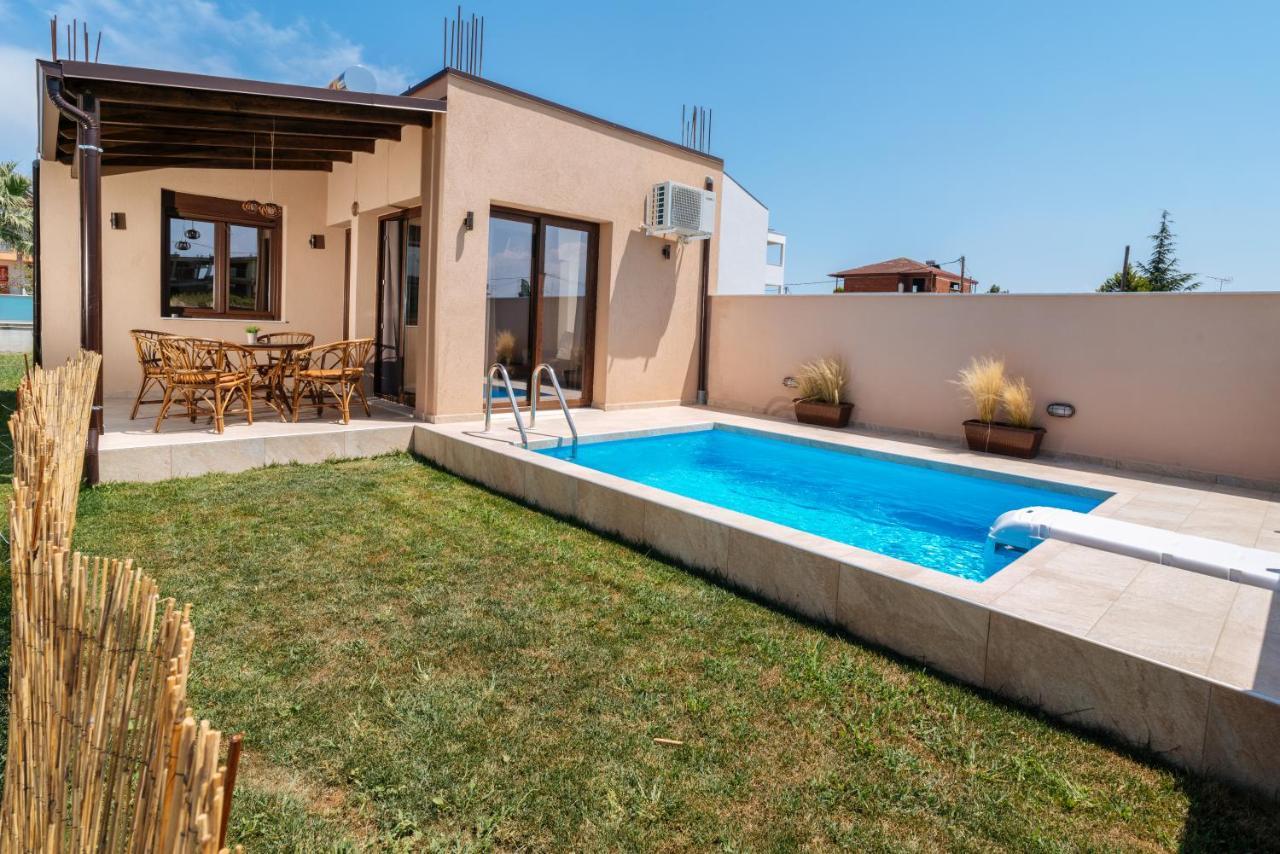 Salve Holiday Houses Paralía Esterno foto